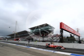 World © Octane Photographic Ltd. Scuderia Ferrari SF16-H – Kimi Raikkonen. Saturday 8th October 2016, F1 Japanese GP - Practice 3, Suzuka Circuit, Suzuka, Japan. Digital Ref : 1732LB1D6426