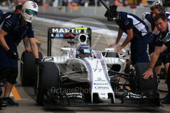 World © Octane Photographic Ltd. Williams Martini Racing, Williams Mercedes FW38 – Valtteri Bottas. Saturday 8th October 2016, F1 Japanese GP - Practice 3, Suzuka Circuit, Suzuka, Japan. Digital Ref : 1732LB2D2913