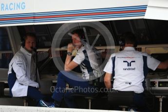 World © Octane Photographic Ltd. Williams Martini Racing, Williams Mercedes - Rob Smedley. Saturday 8th October 2016, F1 Japanese GP - Practice 3, Suzuka Circuit, Suzuka, Japan. Digital Ref : 1732LB2D2960