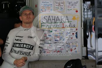 World © Octane Photographic Ltd. Sahara Force India VJM09 - Nico Hulkenberg. Saturday 8th October 2016, F1 Japanese GP - Practice 3, Suzuka Circuit, Suzuka, Japan. Digital Ref : 1732LB2D3177