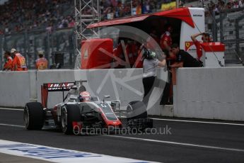 World © Octane Photographic Ltd. Haas F1 Team VF-16 – Romain Grosjean. Saturday 8th October 2016, F1 Japanese GP - Practice 3, Suzuka Circuit, Suzuka, Japan. Digital Ref : 1732LB2D3250