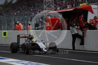 World © Octane Photographic Ltd. Sahara Force India VJM09 - Sergio Perez. Saturday 8th October 2016, F1 Japanese GP - Practice 3, Suzuka Circuit, Suzuka, Japan. Digital Ref : 1732LB2D3261