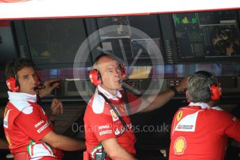 World © Octane Photographic Ltd. Scuderia Ferrari - Jock Clear. Saturday 8th October 2016, F1 Japanese GP - Practice 3, Suzuka Circuit, Suzuka, Japan. Digital Ref : 1732LB2D3377