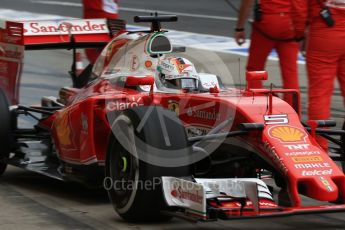 World © Octane Photographic Ltd. Scuderia Ferrari SF16-H – Sebastian Vettel. Saturday 8th October 2016, F1 Japanese GP - Practice 3, Suzuka Circuit, Suzuka, Japan. Digital Ref : 1732LB2D3403