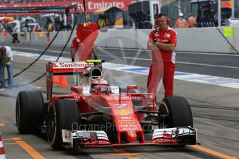 World © Octane Photographic Ltd. Scuderia Ferrari SF16-H – Kimi Raikkonen. Saturday 8th October 2016, F1 Japanese GP - Practice 3, Suzuka Circuit, Suzuka, Japan. Digital Ref : 1732LB2D3417