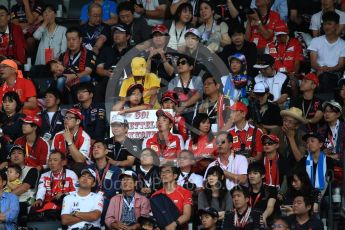 World © Octane Photographic Ltd. Fans. Saturday 8th October 2016, F1 Japanese GP - Practice 3, Suzuka Circuit, Suzuka, Japan. Digital Ref : 1732LB2D3618