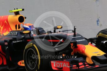 World © Octane Photographic Ltd. Red Bull Racing RB12 – Max Verstappen. Saturday 8th October 2016, F1 Japanese GP - Practice 3, Suzuka Circuit, Suzuka, Japan. Digital Ref : 1732LB2D3637