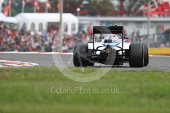 World © Octane Photographic Ltd. Williams Martini Racing, Williams Mercedes FW38 – Valtteri Bottas. Saturday 8th October 2016, F1 Japanese GP - Qualifying, Suzuka Circuit, Suzuka, Japan. Digital Ref : 1733LB1D6502