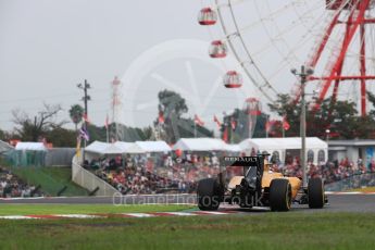 World © Octane Photographic Ltd. Renault Sport F1 Team RS16 - Kevin Magnussen. Saturday 8th October 2016, F1 Japanese GP - Qualifying, Suzuka Circuit, Suzuka, Japan. Digital Ref : 1733LB1D6673