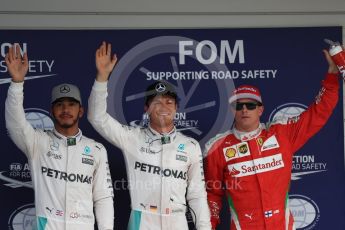 World © Octane Photographic Ltd. Mercedes AMG Petronas W07 Hybrid – Nico Rosberg followed by Lewis Hamilton and Scuderia Ferrari SF16-H – Kimi Raikkonen. Saturday 8th October 2016, F1 Japanese GP - Qualifying. Suzuka Circuit, Suzuka, Japan. Digital Ref : 1733LB1D6890