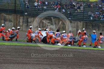 World © Octane Photographic Ltd. Marshals do a pit stop on the safety car. Saturday 8th October 2016, F1 Japanese GP - Qualifying, Suzuka Circuit, Suzuka, Japan. Digital Ref : 1733LB2D3745