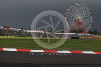 World © Octane Photographic Ltd. Mercedes AMG Petronas W07 Hybrid – Lewis Hamilton. Saturday 8th October 2016, F1 Japanese GP - Qualifying. Suzuka Circuit, Suzuka, Japan. Digital Ref : 1733LB2D3818