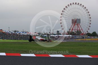 World © Octane Photographic Ltd. Haas F1 Team VF-16 - Esteban Gutierrez. Saturday 8th October 2016, F1 Japanese GP - Qualifying, Suzuka Circuit, Suzuka, Japan. Digital Ref : 1733LB2D3922