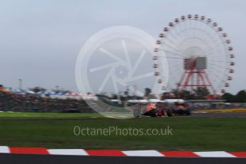 World © Octane Photographic Ltd. Red Bull Racing RB12 – Max Verstappen. Saturday 8th October 2016, F1 Japanese GP - Qualifying, Suzuka Circuit, Suzuka, Japan. Digital Ref : 1733LB2D4196