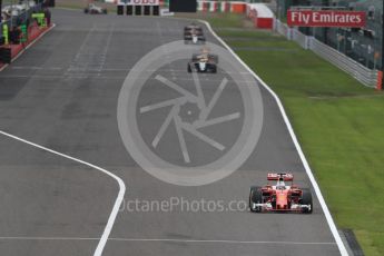 World © Octane Photographic Ltd. Scuderia Ferrari SF16-H – Sebastian Vettel. Sunday 9th October 2016, F1 Japanese GP - Race, Suzuka Circuit, Suzuka, Japan. Digital Ref :