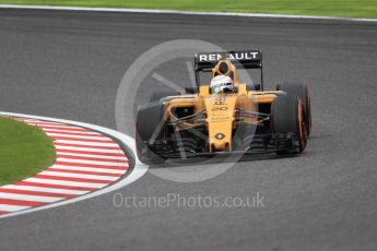 World © Octane Photographic Ltd. Renault Sport F1 Team RS16 - Kevin Magnussen. Sunday 9th October 2016, F1 Japanese GP - Race, Suzuka Circuit, Suzuka, Japan. Digital Ref :