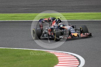 World © Octane Photographic Ltd. Scuderia Toro Rosso STR11 – Carlos Sainz. Sunday 9th October 2016, F1 Japanese GP - Race, Suzuka Circuit, Suzuka, Japan. Digital Ref :