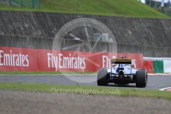 World © Octane Photographic Ltd. Sauber F1 Team C35 – Marcus Ericsson. Sunday 9th October 2016, F1 Japanese GP - Race, Suzuka Circuit, Suzuka, Japan. Digital Ref :