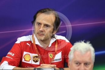 World © Octane Photographic Ltd. F1 Singapore GP FIA Personnel Press Conference, Suzuka Circuit, Suzuka, Japan. Friday 7th October 2016. Luigi Fraboni - Scuderia Ferrari. Digital Ref : 1730LB1D6266