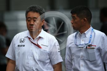 World © Octane Photographic Ltd. McLaren Honda - Takashi Yamamoto. Saturday 8th October 2016, F1 Japanese GP - Paddock, Suzuka Circuit, Suzuka, Japan. Digital Ref : 1731LB2D2598