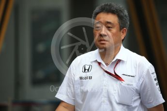 World © Octane Photographic Ltd. McLaren Honda - Takashi Yamamoto. Saturday 8th October 2016, F1 Japanese GP - Paddock, Suzuka Circuit, Suzuka, Japan. Digital Ref : 1731LB2D2602