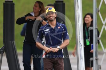 World © Octane Photographic Ltd. Sauber F1 Team C35 – Felipe Nasr. Sunday 9th October 2016, F1 Japanese GP - Paddock, Suzuka Circuit, Suzuka, Japan. Digital Ref :1734LB2D4324