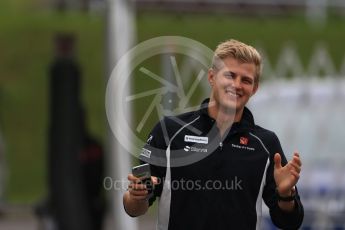 World © Octane Photographic Ltd. Sauber F1 Team C35 – Marcus Ericsson. Sunday 9th October 2016, F1 Japanese GP - Paddock, Suzuka Circuit, Suzuka, Japan. Digital Ref :1734LB2D4343