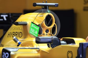 World © Octane Photographic Ltd. Renault Sport F1 Team RS16. Thursday 6th October 2016, F1 Japanese GP - Pit lane, Suzuka Circuit, Suzuka, Japan. Digital Ref : 1726LB1D3003