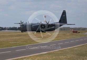 World © Octane Photographic Ltd. 3rd May 2016 RAF Lakenheath, USAF (United States Air Force) 86th Airlift Wing C-130J Hercules 88607. Digital Ref : 1531CB1D9734