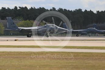World © Octane Photographic Ltd. 3rd May 2016 RAF Lakenheath, USAF (United States Air Force) 48th Fighter Wing “Statue of Liberty Wing” 492 Fighter Squadron “Mad Hatters”, McDonnell Douglas F-15E Strike Eagle. Digital Ref : 1531CB1D9787