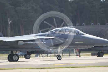 World © Octane Photographic Ltd. 3rd May 2016 RAF Lakenheath, USAF (United States Air Force) 48th Fighter Wing “Statue of Liberty Wing” 492 Fighter Squadron “Mad Hatters”, McDonnell Douglas F-15E Strike Eagle. Digital Ref :1531CB1L1062