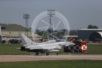 World © Octane Photographic Ltd. May 9th 2016 RAF Coningsby. Eurofighter Typhoon. Digital Ref :