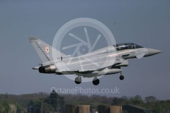 World © Octane Photographic Ltd. May 9th 2016 RAF Coningsby. Eurofighter Typhoon. Digital Ref :