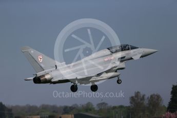 World © Octane Photographic Ltd. May 9th 2016 RAF Coningsby. Eurofighter Typhoon. Digital Ref :
