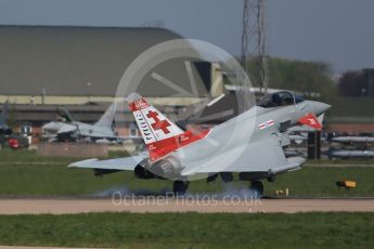 World © Octane Photographic Ltd. May 9th 2016 RAF Coningsby. Eurofighter Typhoon. Digital Ref :