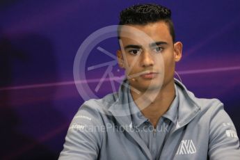 World © Octane Photographic Ltd. F1 Monaco GP FIA Drivers' Press Conference, Monaco, Monte Carlo, Wednesday 25th May 2016. Manor Racing - Pascal Wehrlein. Digital Ref : 1560LB1D4436