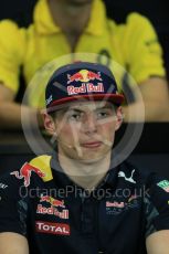 World © Octane Photographic Ltd. F1 Monaco GP FIA Drivers' Press Conference, Monaco, Monte Carlo, Wednesday 25th May 2016. Red Bull Racing – Max Verstappen. Digital Ref : 1560LB1D4462