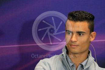 World © Octane Photographic Ltd. F1 Monaco GP FIA Drivers'Press Conference, Monaco, Monte Carlo, Wednesday 25th May 2016. Manor Racing - Pascal Wehrlein. Digital Ref : 1560LB1D4681