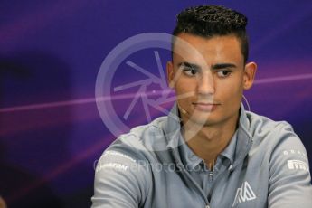 World © Octane Photographic Ltd. F1 Monaco GP FIA Drivers' Press Conference, Monaco, Monte Carlo, Wednesday 25th May 2016. Manor Racing - Pascal Wehrlein. Digital Ref : 1560LB1D4801