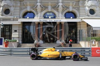 World © Octane Photographic Ltd. Renault Sport F1 Team RS16 - Kevin Magnussen. Saturday 28th May 2016, F1 Monaco GP Practice 3, Monaco, Monte Carlo. Digital Ref : 1568CB1D7948
