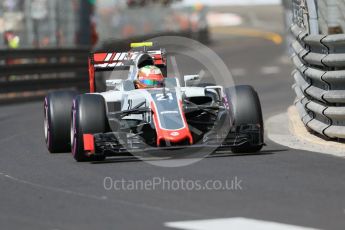World © Octane Photographic Ltd. Haas F1 Team VF-16 - Esteban Gutierrez. Saturday 28th May 2016, F1 Monaco GP Practice 3, Monaco, Monte Carlo. Digital Ref : 1568CB7D1999