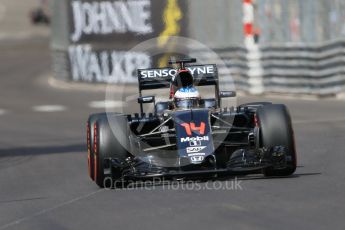 World © Octane Photographic Ltd. McLaren Honda MP4-31 – Fernando Alonso. Saturday 28th May 2016, F1 Monaco GP Practice 3, Monaco, Monte Carlo. Digital Ref : 1568CB7D2023