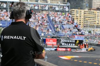 World © Octane Photographic Ltd. Renault Sport F1 Team RS16 - Kevin Magnussen. Saturday 28th May 2016, F1 Monaco GP Practice 3, Monaco, Monte Carlo. Digital Ref : 1568LB1D0001