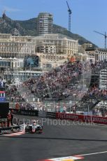 World © Octane Photographic Ltd. Haas F1 Team VF-16 - Esteban Gutierrez. Saturday 28th May 2016, F1 Monaco GP Practice 3, Monaco, Monte Carlo. Digital Ref : 1568LB1D0023