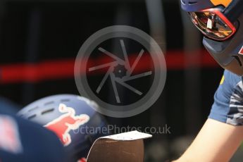 World © Octane Photographic Ltd. Red Bull Racing pit stop practice. Saturday 28th May 2016, F1 Monaco GP Practice 3, Monaco, Monte Carlo. Digital Ref : 1568LB1D9061