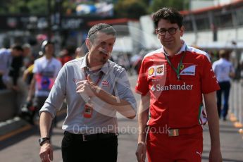 World © Octane Photographic Ltd. Haas F1 Team Team Principal - Guenther Steiner. Saturday 28th May 2016, F1 Monaco GP Practice 3, Monaco, Monte Carlo. Digital Ref : 1568LB1D9123