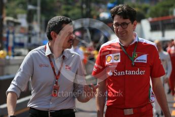 World © Octane Photographic Ltd. Haas F1 Team Team Principal - Guenther Steiner. Saturday 28th May 2016, F1 Monaco GP Practice 3, Monaco, Monte Carlo. Digital Ref : 1568LB1D9129