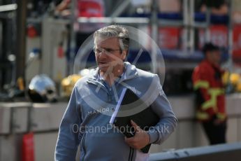 World © Octane Photographic Ltd. Manor Racing - Pat Fry. Saturday 28th May 2016, F1 Monaco GP Practice 3, Monaco, Monte Carlo. Digital Ref : 1568LB1D9155