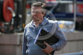 World © Octane Photographic Ltd. Manor Racing MRT05 – Pat Fry. Saturday 28th May 2016, F1 Monaco GP Practice 3, Monaco, Monte Carlo. Digital Ref : 1568LB1D9159