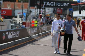 World © Octane Photographic Ltd. Manor Racing - Pascal Wehrlein. Saturday 28th May 2016, F1 Monaco GP Practice 3, Monaco, Monte Carlo. Digital Ref : 1568LB1D9163